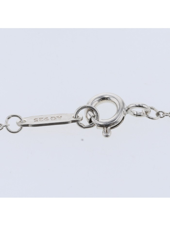 Initial 'R' Disc Charm Pendant Necklace
