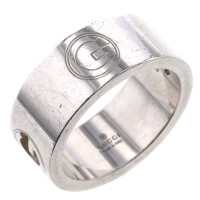 Cutout G Silver Ring