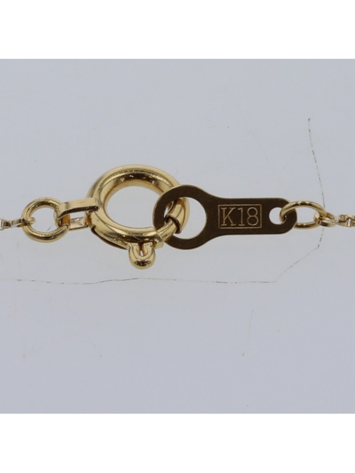 18k Gold Diamond Pendant Necklace