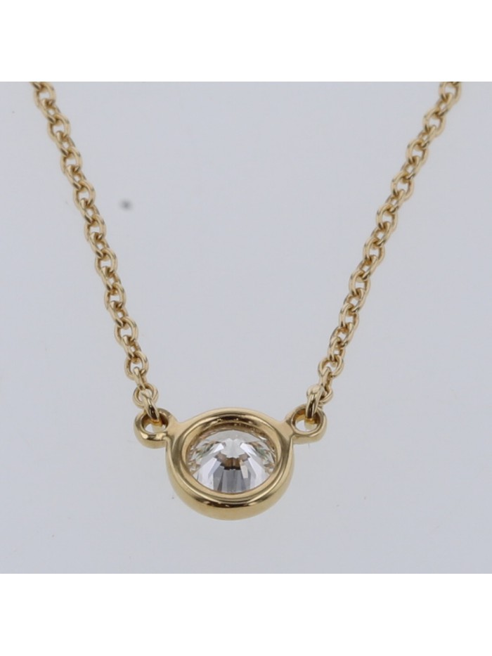 Diamond by the Yard Pendant Necklace