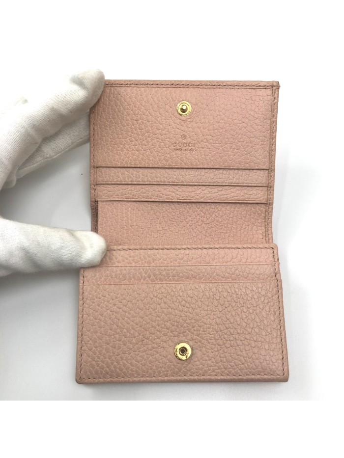GG Leather Card Case