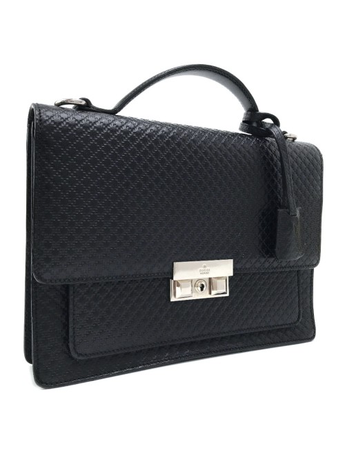 Diamante Leather Business Bag