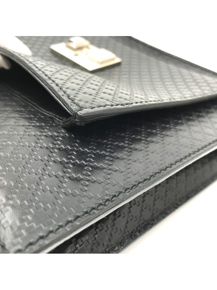 Diamante Leather Business Bag