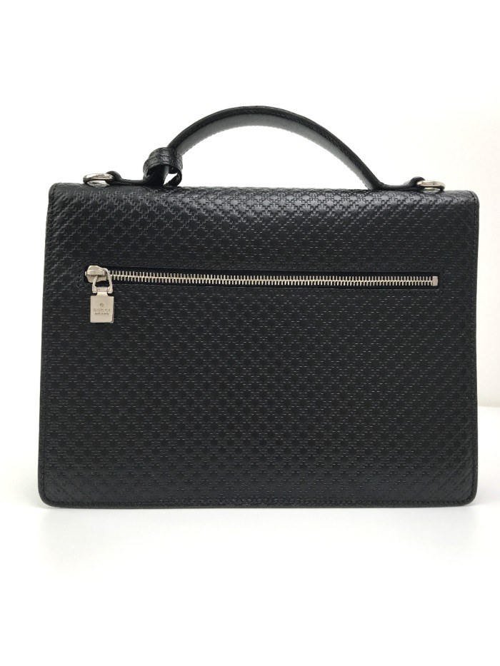 Diamante Leather Business Bag