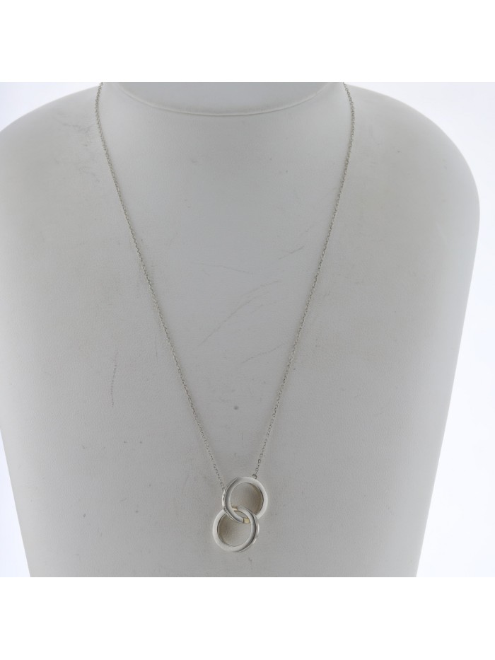1837 Interlocking Circles Pendant Necklace