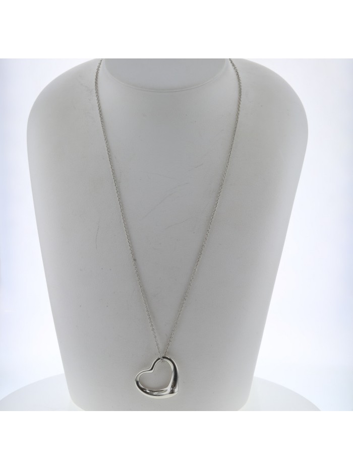 Open Heart Pendant Necklace