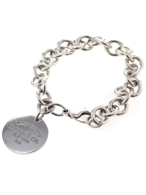 Returnt to Tiffany Round Tag Bracelet