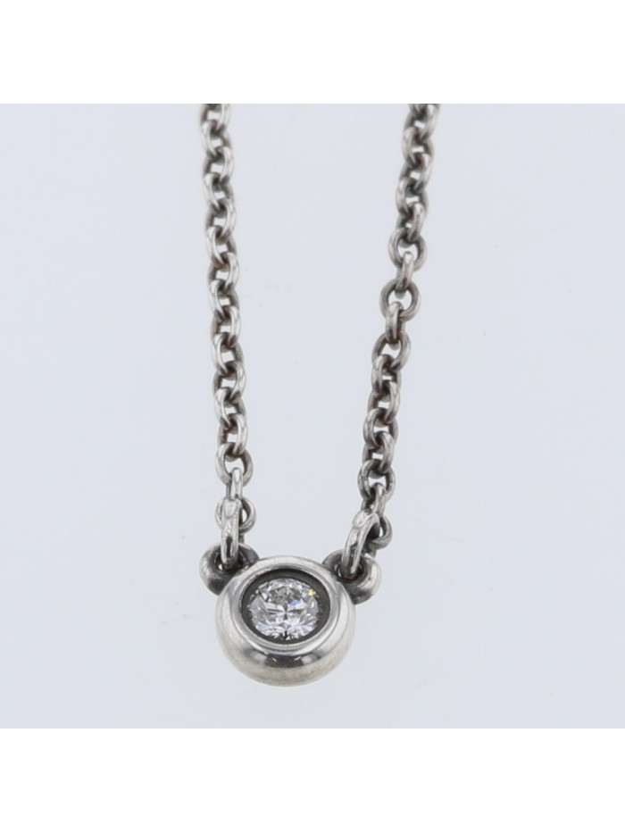 Diamond by the Yard Pendant Necklace