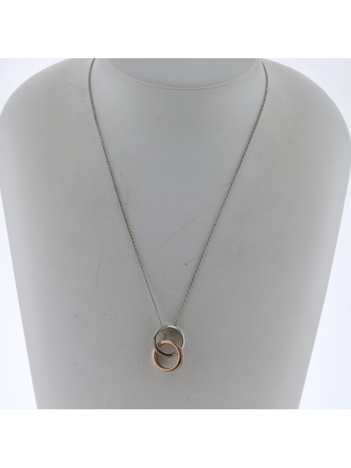 1837 Interlocking Circles Pendant Necklace