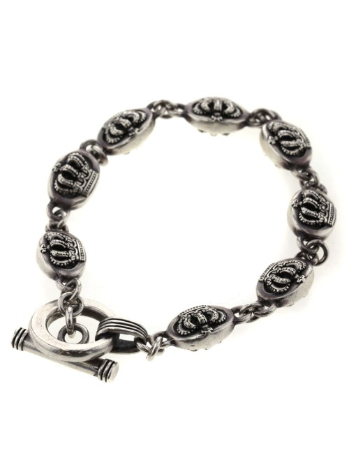 Medium QE2 Crown Chain Bracelet