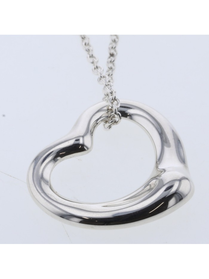 Open Heart Pendant Necklace