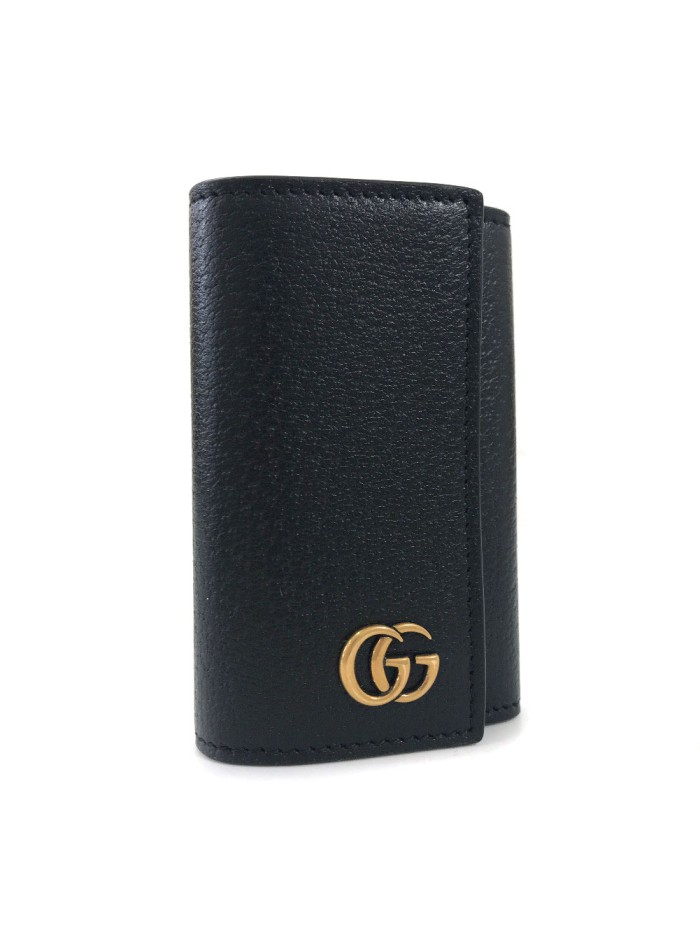 GG Marmont Leather Key Case