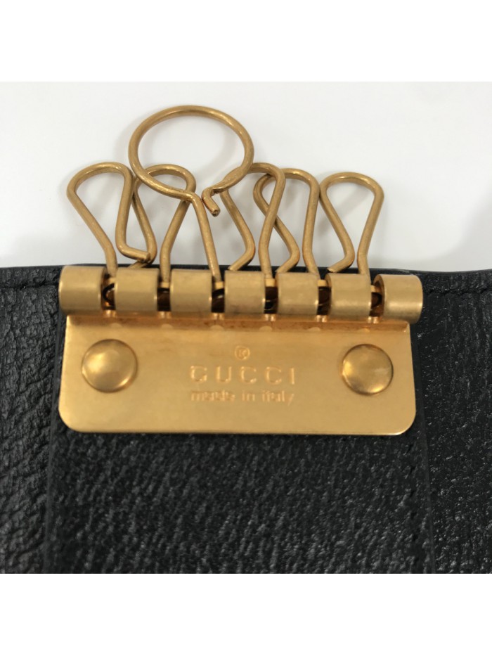 GG Marmont Leather Key Case