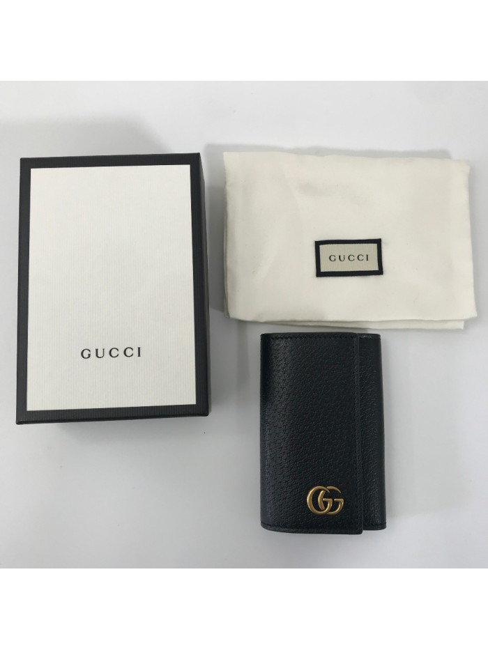 GG Marmont Leather Key Case