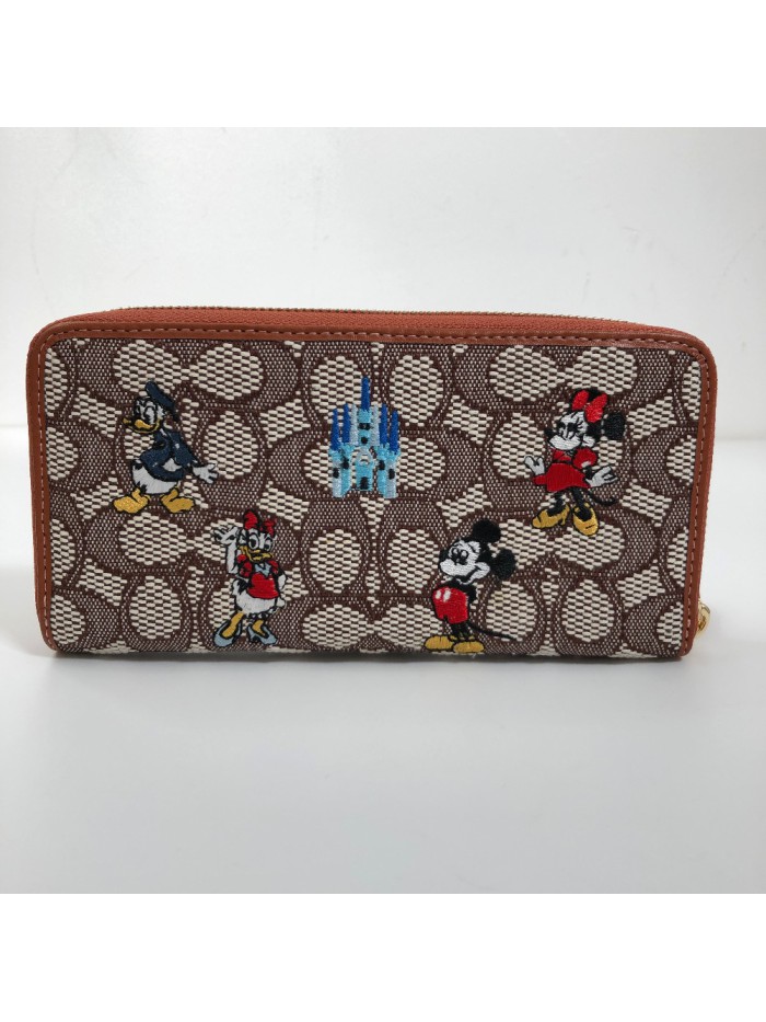 Coach x Disney Accordion Zip Wallet