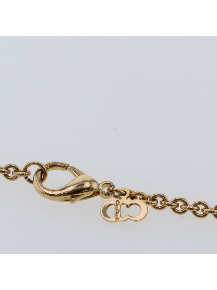 DIOR Logo Charm Necklace