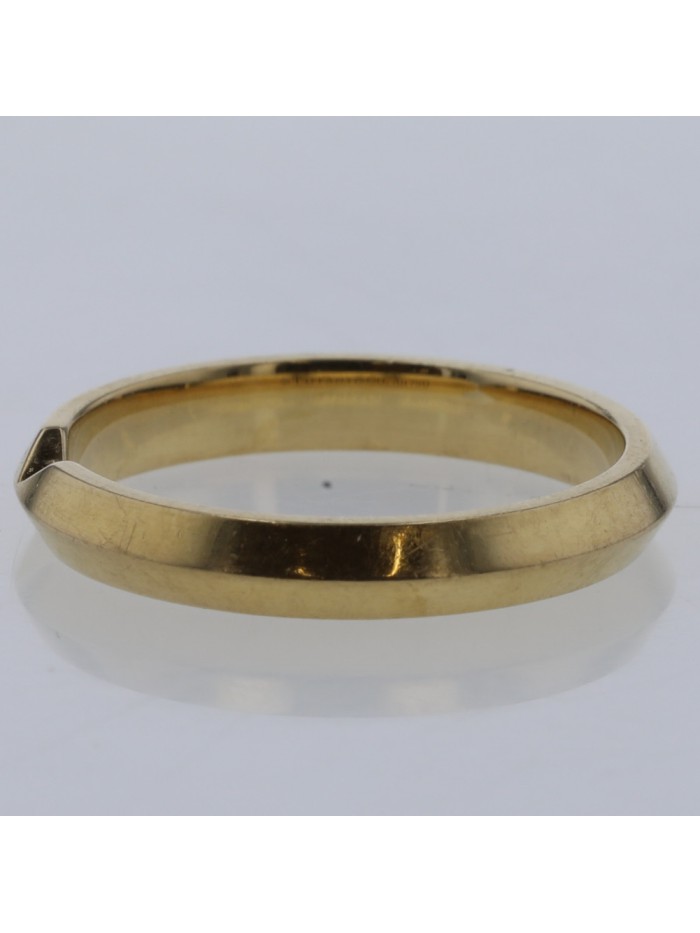 18k Gold Nesting Narrow Band Ring