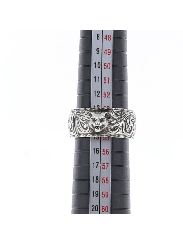 Feline Head Ring