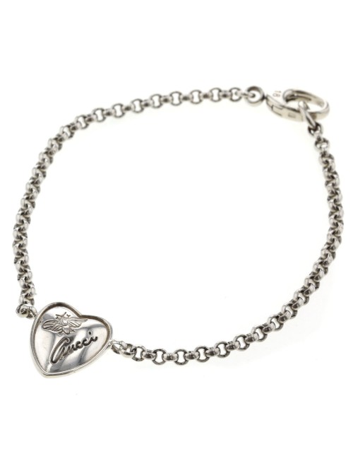 Flora Heart Charm Bracelet