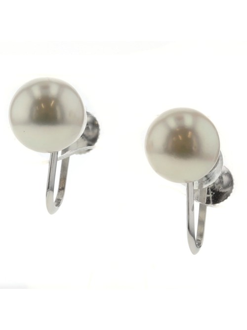 14k Gold Pearl Earrings