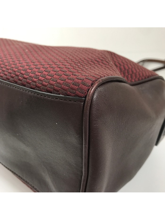 Canvas & Leather Mini Bennett Handbag