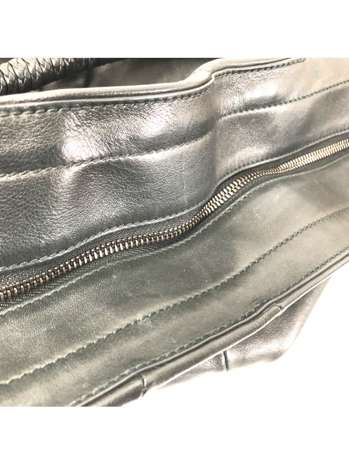 Gancini Leather Handbag