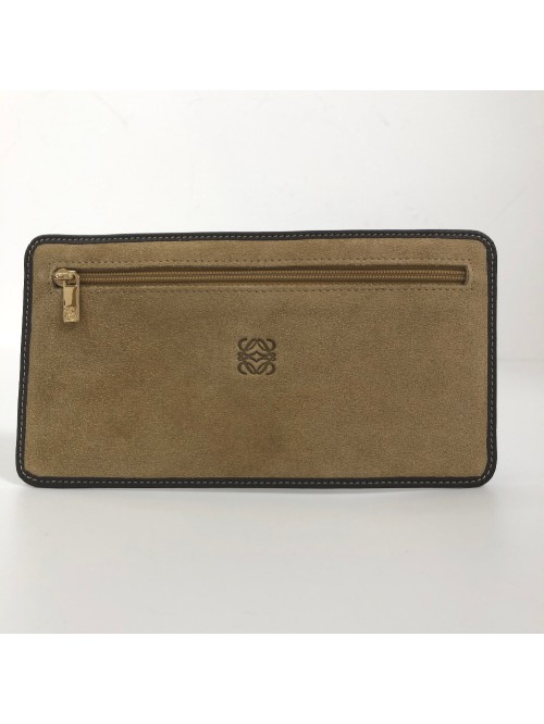 Suede & Leather Coin Purse