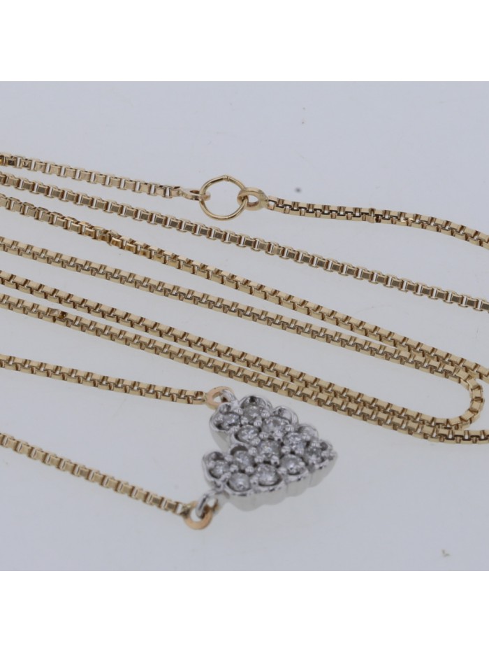 10K Diamond Necklace