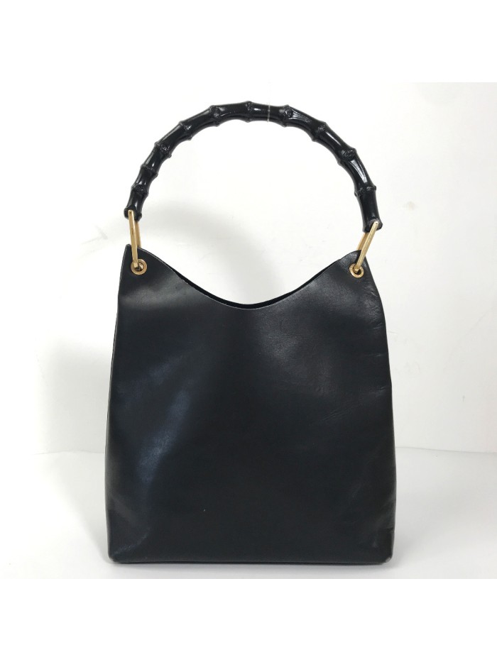 Bamboo Leather Handbag