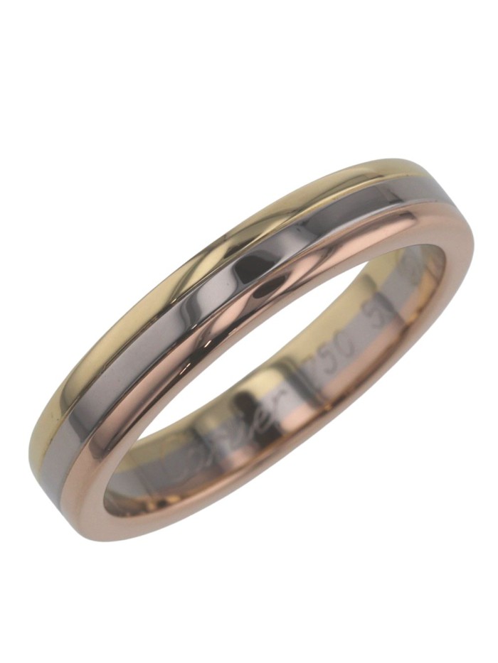 18k Gold Vendôme Louis Cartier Wedding Ring