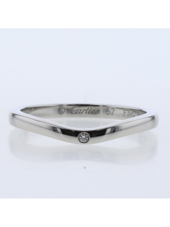 Platinum Ballerine Diamond Ring