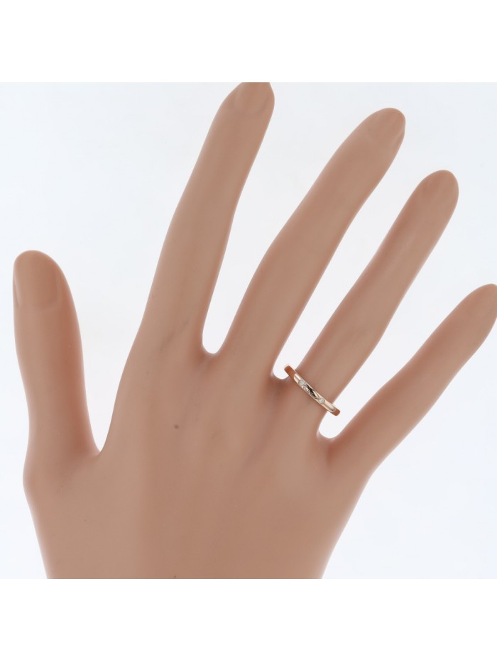 18k Diamond Ballerina Wedding Ring