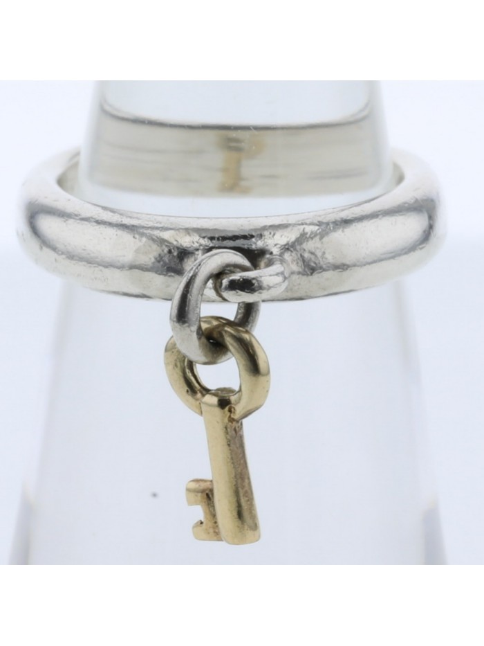 Key Charm Ring