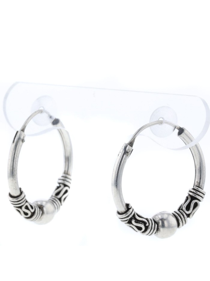 Bali Hoop Earrings