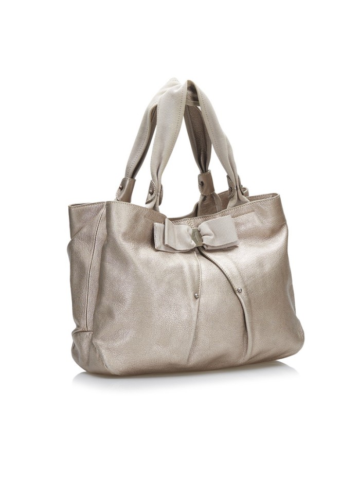 Miss Vara Selene Leather Tote Bag