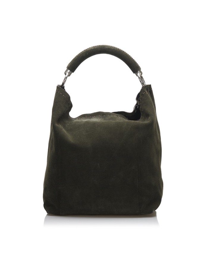 Suede Leather Handbag