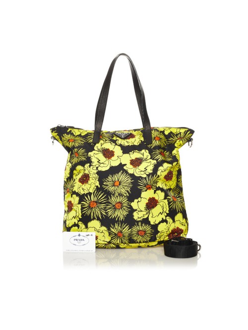 Tessuto Stampato Floral Tote Bag
