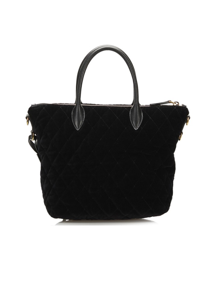 Quilted Velluto Two Way Bag