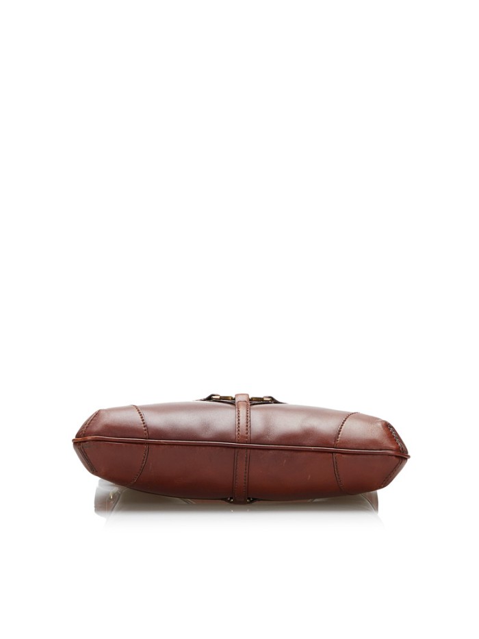 Leather Reins Hobo Bag