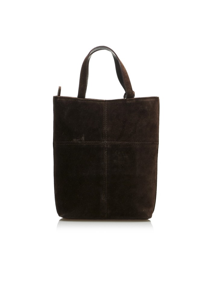 Suede Two-Way Bag