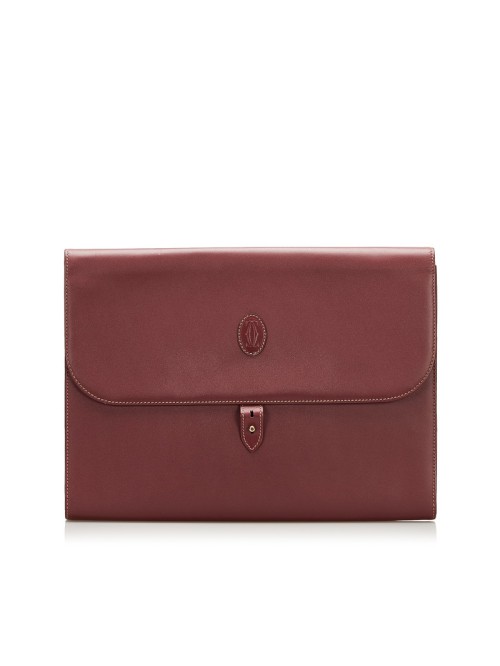 Must de Cartier Document Clutch