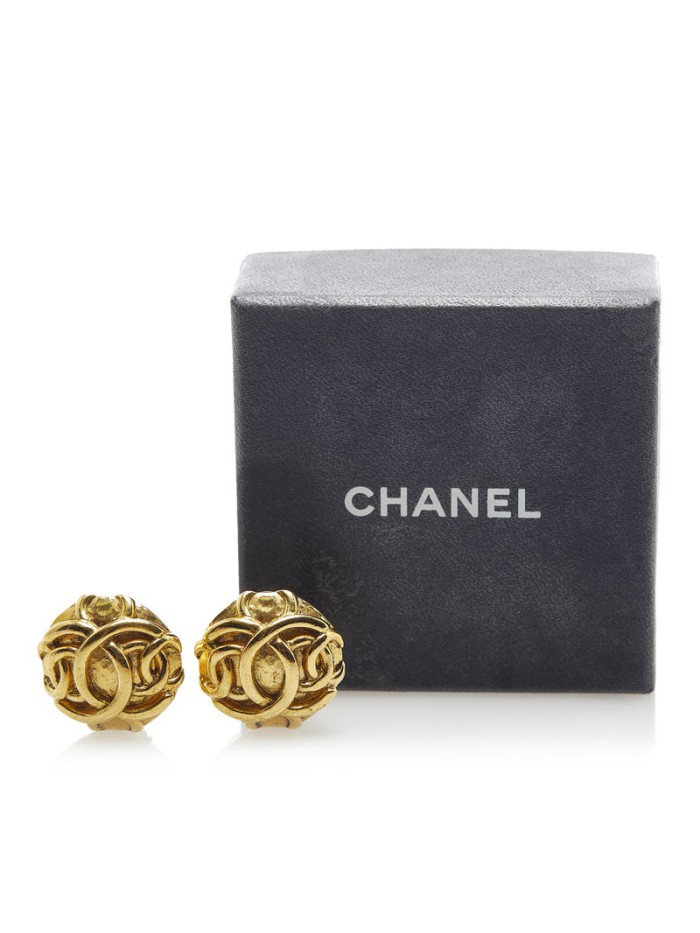 CC Clip On Earrings