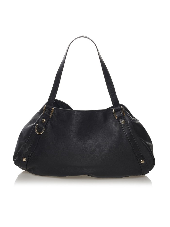 Leather Abbey Shoulder Bag
