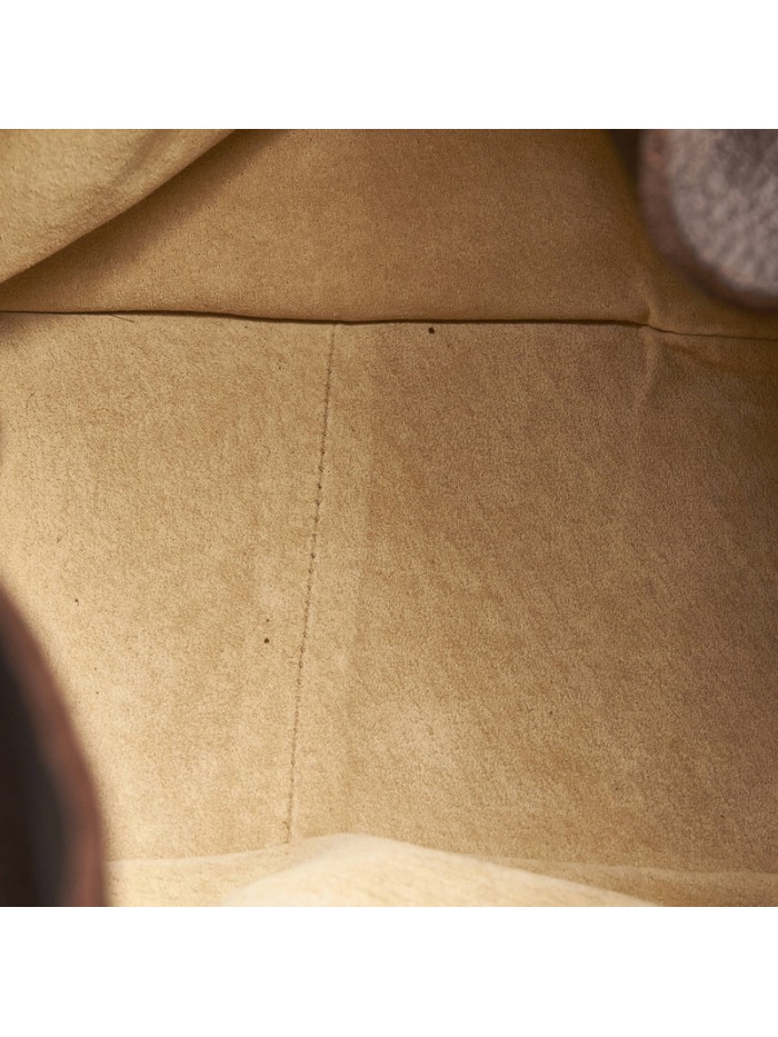 Intrecciato Detail Leather Handbag