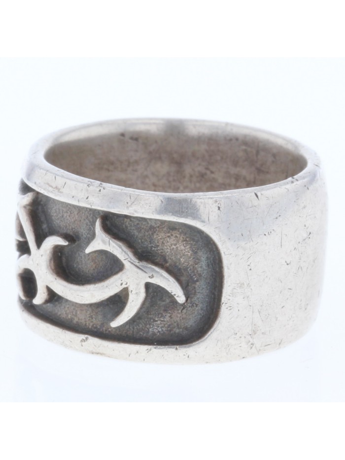 Silver Thorn Band Ring