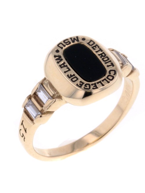 10k Gold MSU College Ring