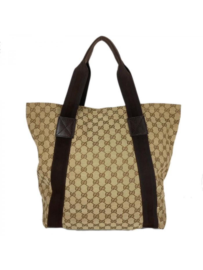 GG Canvas Vertical Tote Bag
