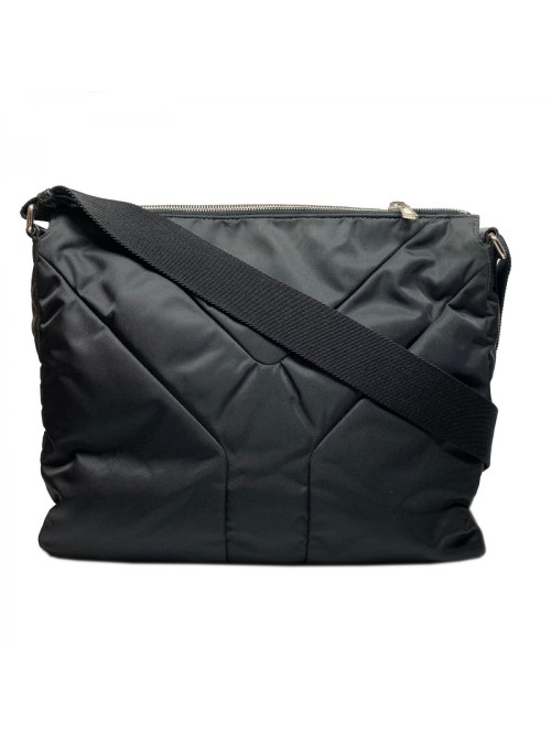 Quilted Nylon Crossbody Bag