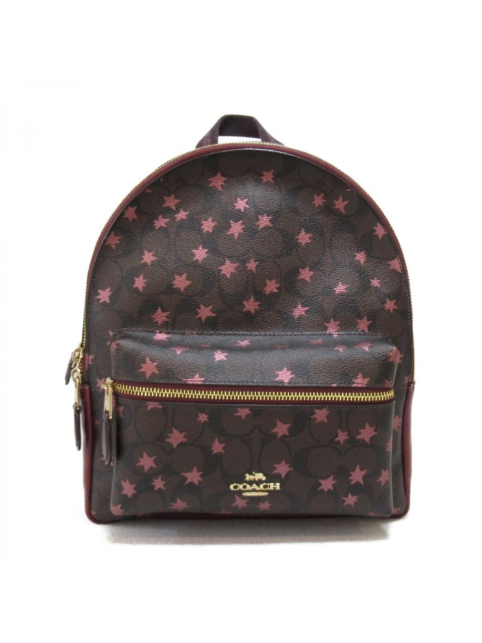 Signature Canvas Star Print Charlie Backpack