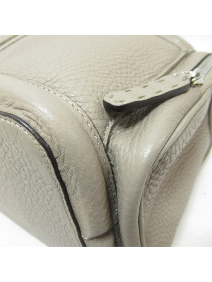 Leather Mon Tresor Bucket Bag